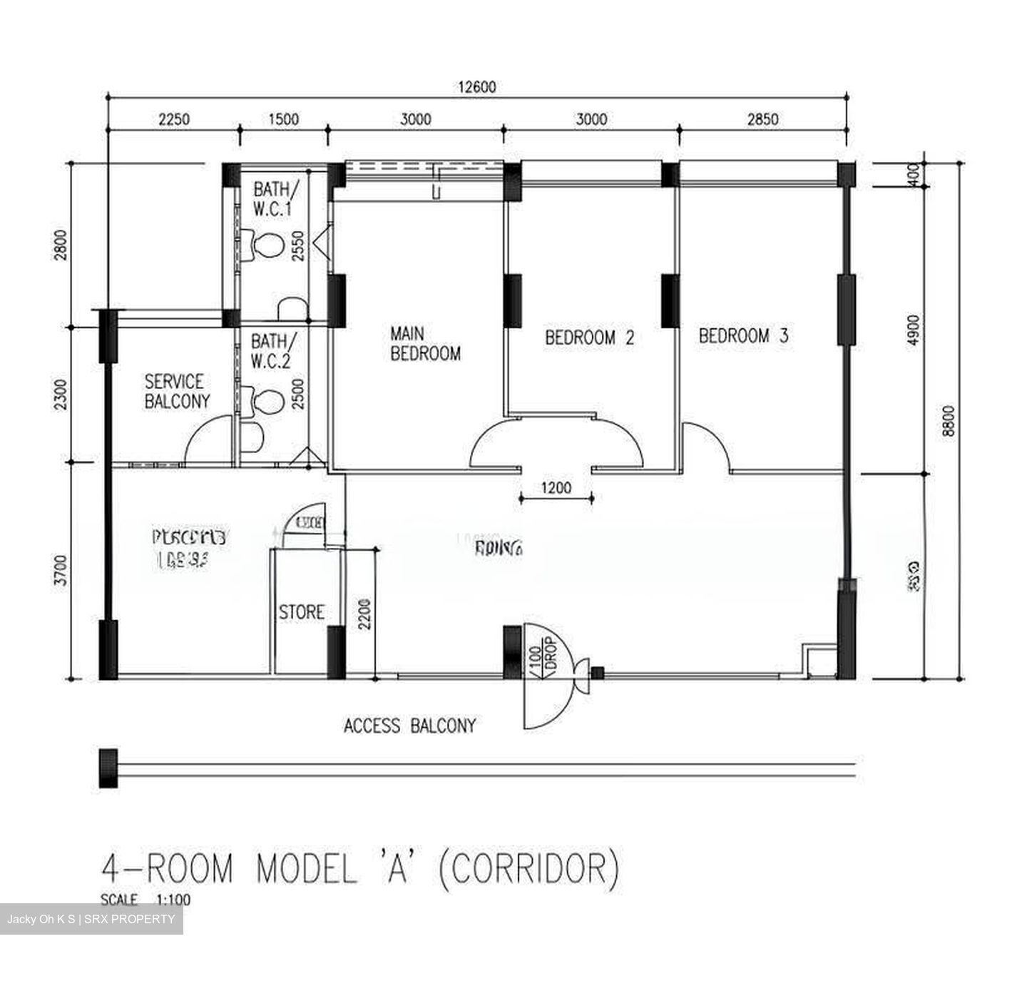 Blk 9 Pine Close (Geylang), HDB 4 Rooms #630959111